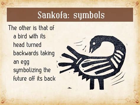 Sankofa: symbols The other is