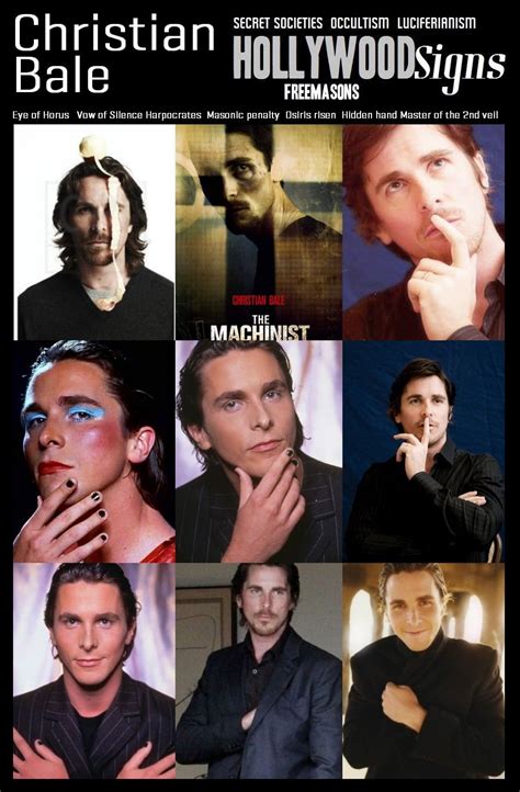 Christian Bale with masonic hand signs : r/SaturnStormCube