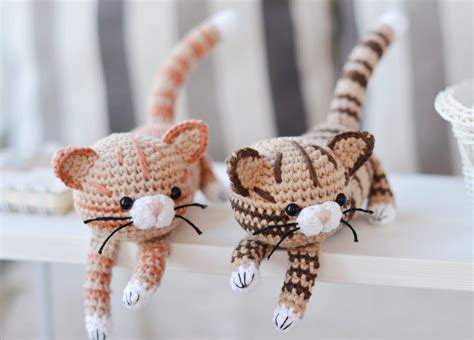 Crochet Pattern Tabby Cat Amigurumi – Firefly Crochet