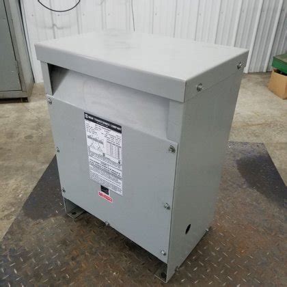 MGM Transformer Co. HT15A3K2SH Transformer, 15 KVA, 3 Phase, 480HV, 240/120LV in Kawkawlin, MI, USA