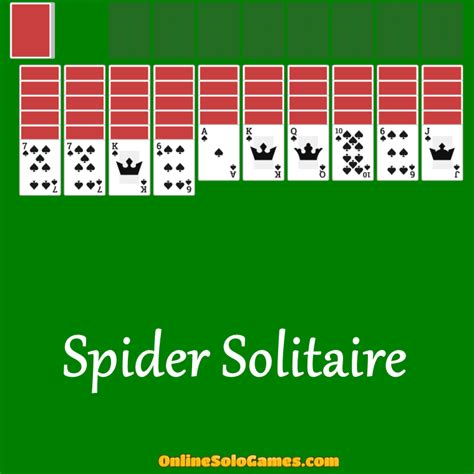 Spider Solitaire, Online Card Games, Family Card Games, Suit Card ...