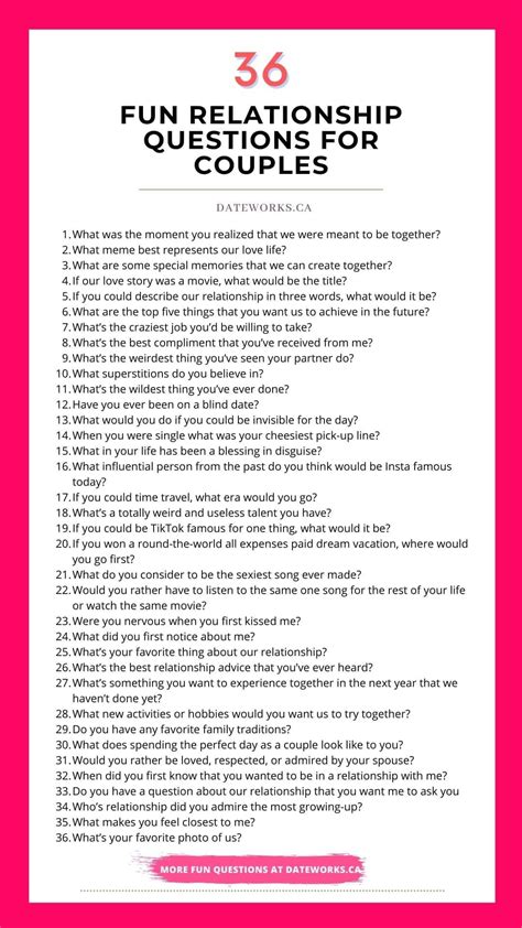 Couples Question Game: 200 Fun Questions To Ask Your Partner