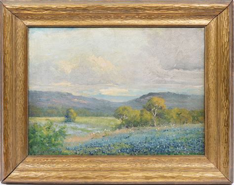 Robert William Wood - Texas Bluebonnet Landscape at 1stDibs | robert ...