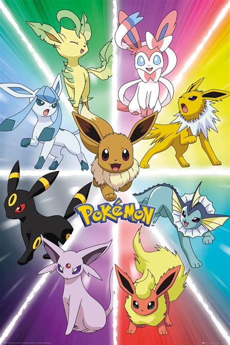 Pokemon Eevee Evolutions