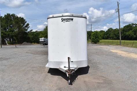 Used 2007 Shadow 2 Horse Trailer Bumper Pull Horse Trailer :: Dixie ...