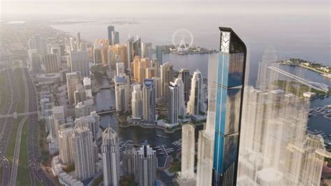 World’s tallest branded residential clocktower unveiled in Dubai