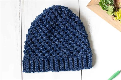 Easy Hat Crochet Pattern: The Leigh - Easy Crochet