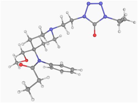 Alfentanil Drug Molecule Photograph by Laguna Design/science Photo ...