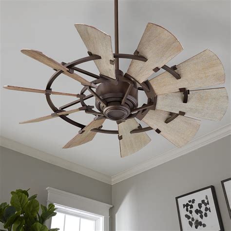 44" Rustic Windmill Fan