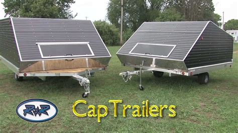 CAP & ARC SNOWMOBILE TRAILERS - RnR - - YouTube