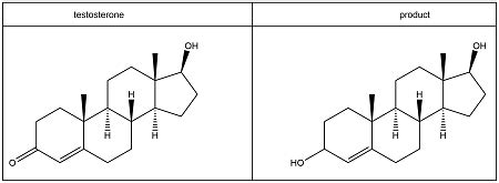 Using testosterone as a starting material, what is the synthetic pathway to prepare the ...