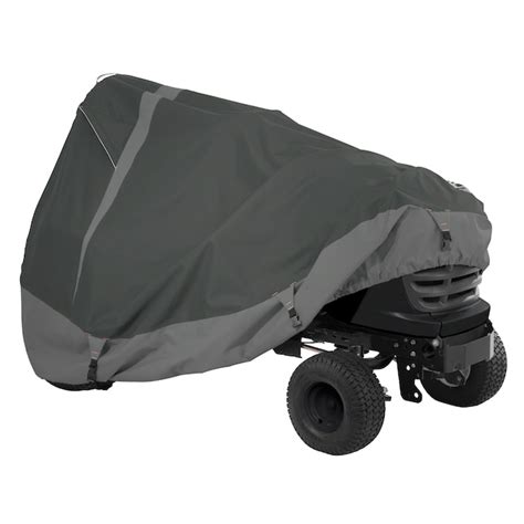 Classic Accessories 72-in L x 44-in W x 46-in H, Gray, Lawn Tractor Cover 52-148-380301-00 at ...