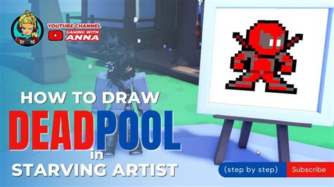 How to Draw Super Mario in Starving Artists Roblox