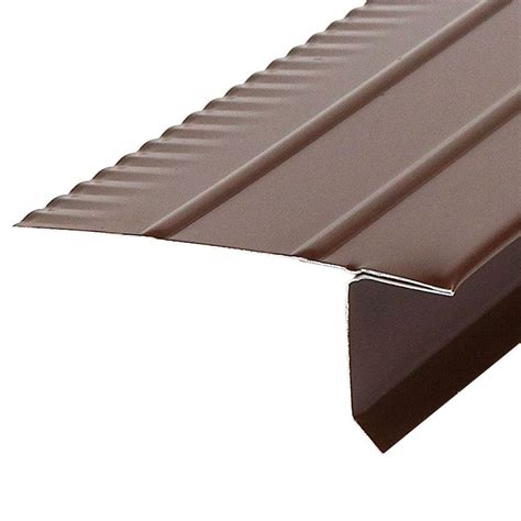 Amerimax Home Products F4 1/2 Brown Aluminum Drip Edge Flashing ...