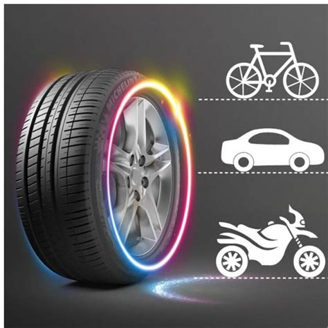 Waterproof Led Wheel Lights | Bike lights, Car tires, Car wheel