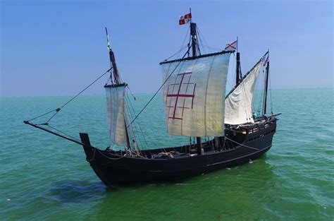 Historic Replicas of Columbus' Sailing Ships Headed Into South Haven ...