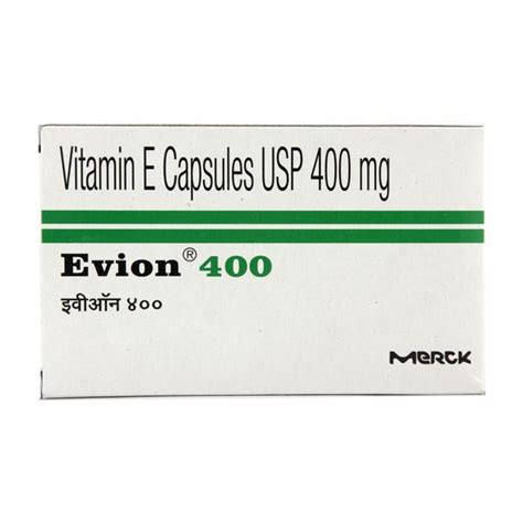 Evion 400 mg Capsule 10'S: Uses, Price, Benefits and Side effects | Netmeds