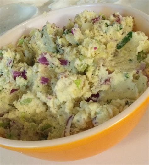 mashed potato salad | chestercountyramblings