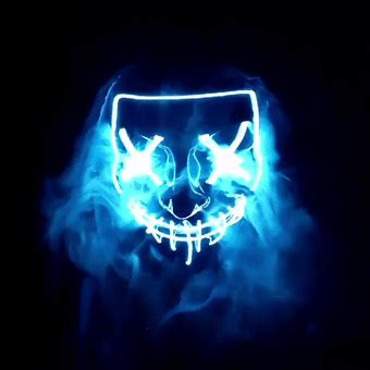 LED Halloween Purge Mask (2 PCS)