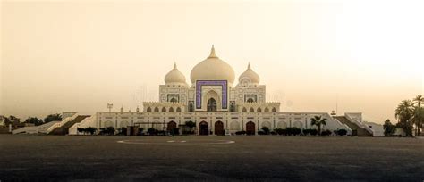 Bhutto family mausoleum stock image. Image of mausoleum - 241336107