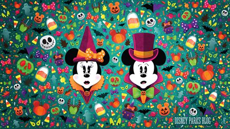 #WonderFALLDisney Halloween Wallpaper – Desktop | Disney Parks Blog