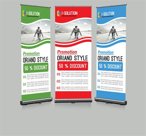 Business Roll up Outdoor Banners ~ Presentation Templates on Creative Market