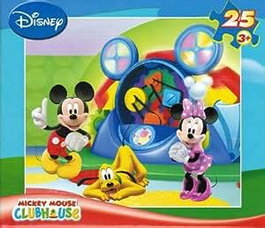 Amazon.com: Disney Mickey Mouse Clubhouse - Mousekedoer 25 Piece Jigsaw Puzzle: Toys & Games