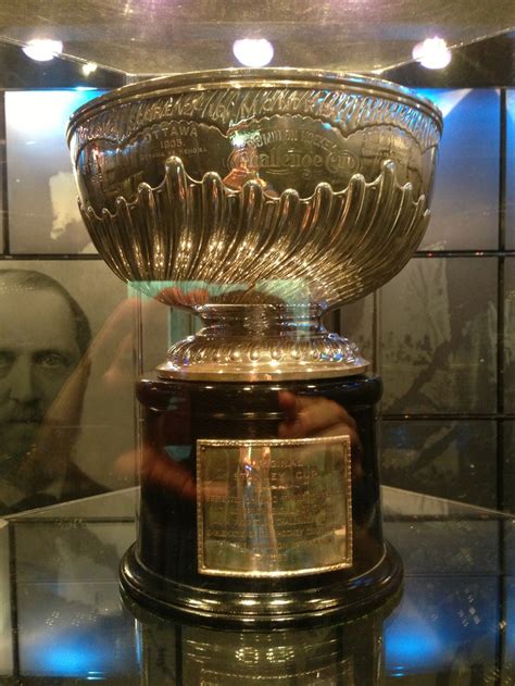 The original Stanley Cup, in the Hockey Hall of Fame. | Hockey hall of fame, Stanley cup, The ...