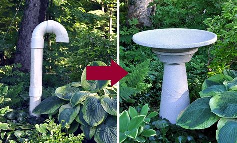 Camouflage a smelly septic vent in the garden with a birdbath. | Bird bath, Septic tank covers ...