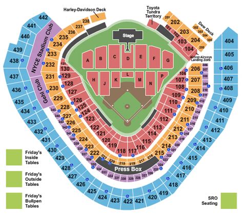 American Family Field Seating Chart + Rows, Seats and Club Seats