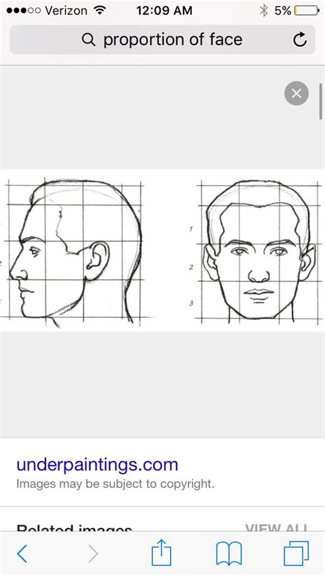 Face grid | Face proportions, Art drawings sketches creative, Face c