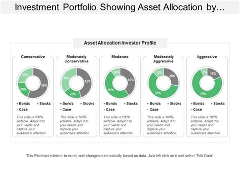 Investment Portfolio Showing Asset Allocation By Investor Profile ...