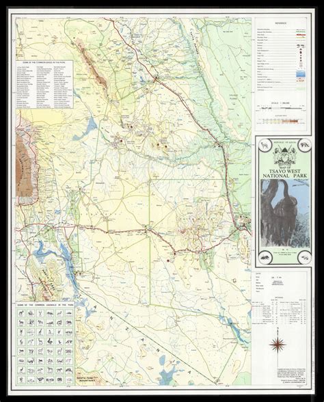 wasserdicht Schultern zucken Aktualisierung tsavo west map Enorm Kreis ...