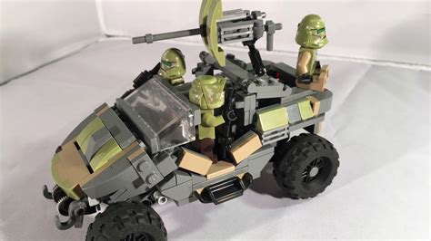 Halo Warthog | Lego Moc - YouTube