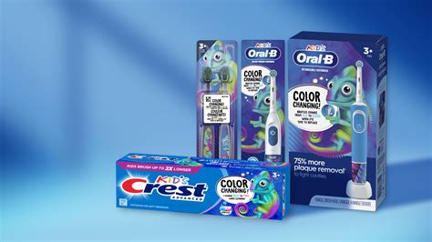 Crest Introduces Kids Color Changing Toothpaste