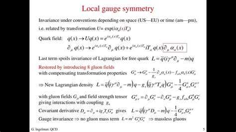 Gluon field strength tensor - YouTube