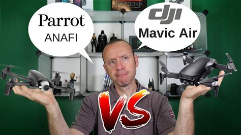 PARROT ANAFI VS DJI MAVIC AIR FINALMENTE UN CONCORRENTE VERO PER DJI ITA!!! - YouTube