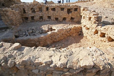 Masada fortress in Israel ⬇ Stock Photo, Image by © zatletic #15456073