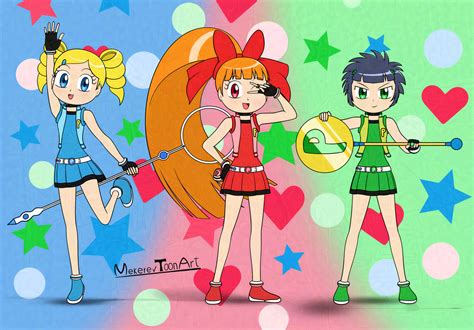 The PowerPuff Girls Z (Anime) by MekerevToonArt on Newgrounds