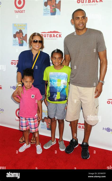 12 August 2012 - Culver City, California - Tamia Hill, Grant Hill. 3rd ...