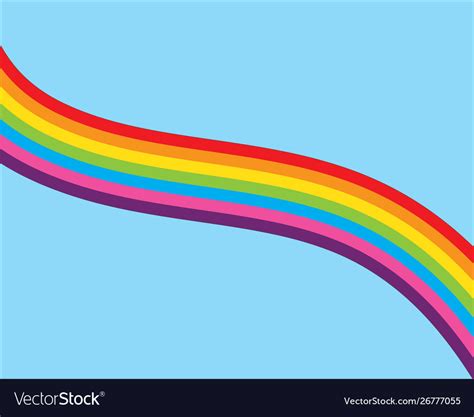 Rainbow Banner Background