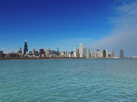 Chicago Skyline from Adler Planetarium Photograph by Cityscape Photography | Fine Art America