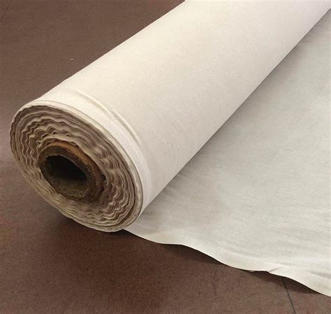 Natural 100% Cotton Muslin Fabric/Textile Unbleached - Draping Fabric ...