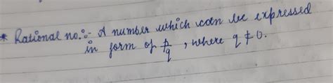 what is rational number? - Brainly.in