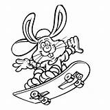 Skateboard Coloring Pages sketch template