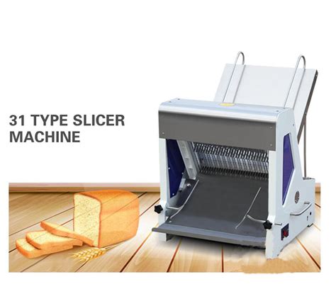 USA Commercial Heavy Duty Automatic Electric Bread Slicer Slicing Machine 31Pcs | eBay