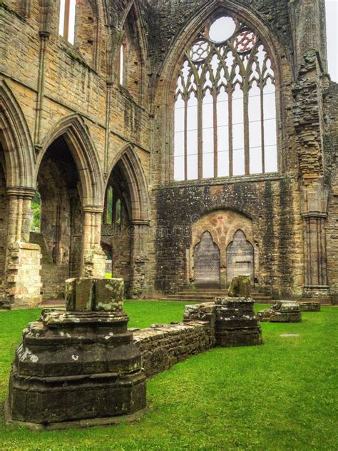 Ruins of Tintern Abbey, a Former Church in Wales Stock Image - Image of ...