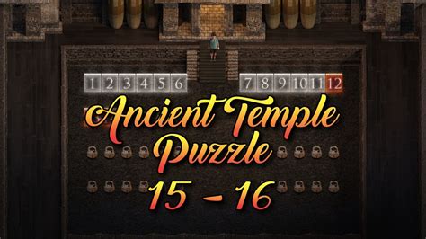 Treasure of Nadia Ancient Temple Puzzle 15 - 16 - YouTube