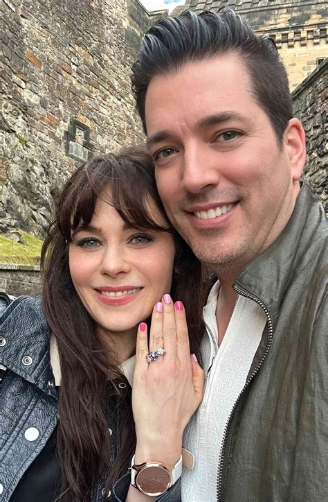 Zooey Deschanel and Jonathan Scott Are Engaged! (Exclusive)