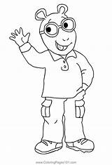 Arthur 1 Coloring Page For Kids  Free Printable Pages sketch template